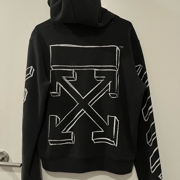 Off-White Diagonals Arrow Hoodie - Picture 2 of 5